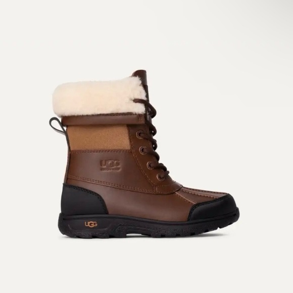 BNIB UGG JUNIOR BUTTE BOYS GIRLS WINTER SNOW BOOTS SZ 2 - Picture 1 of 1